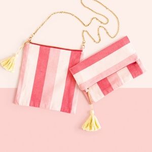 TRIBE ALIVE FOLDOVER CLUTCH